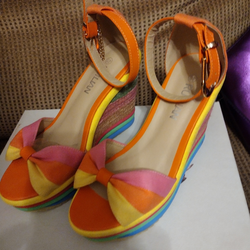 Ruilan rainbow wedgea